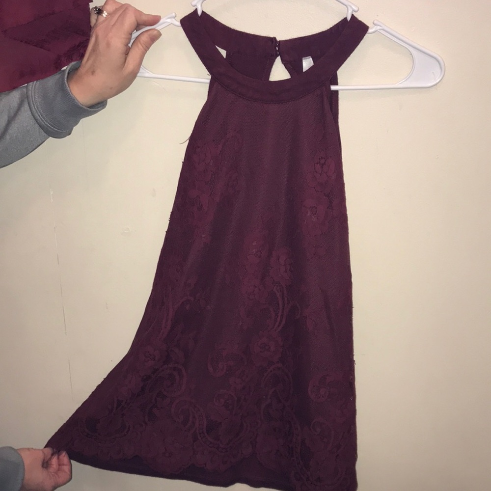 Vanity flowy tank top